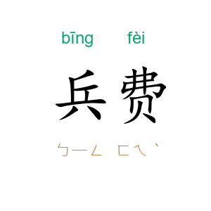 兵费