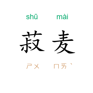 菽麦