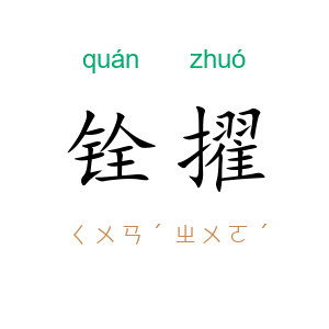 铨擢