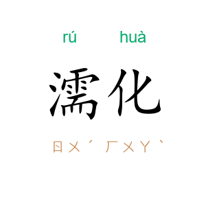 濡化