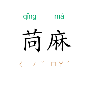 苘麻