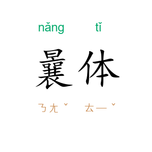 曩体