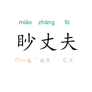 眇丈夫