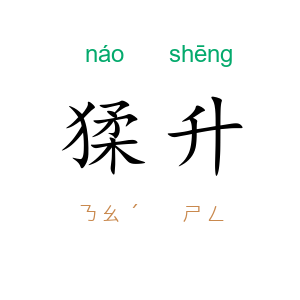 猱升