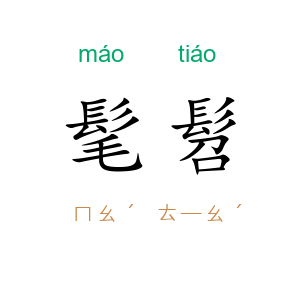 髦髫