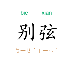 别弦