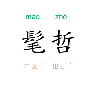 髦哲