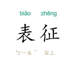 表征