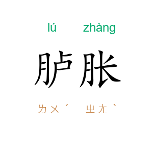 胪胀