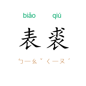 表裘