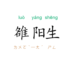 雒阳生