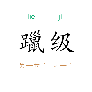 躐级