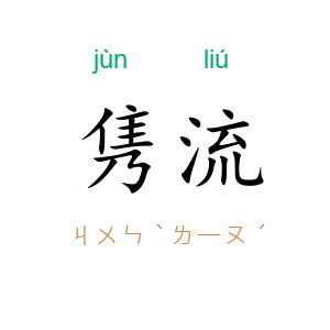隽流