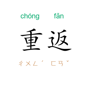 重返