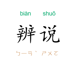 辨说