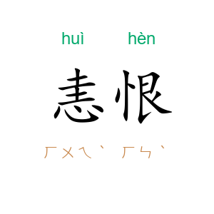 恚恨