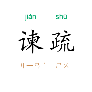 谏疏