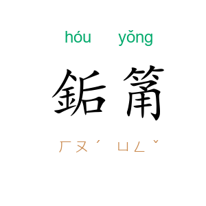 銗筩