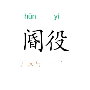 阍役