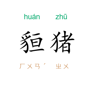 貆猪