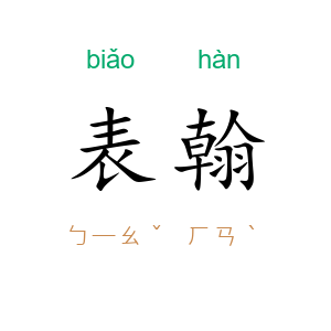 表翰