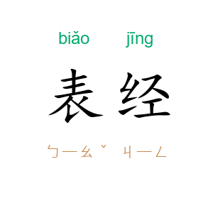 表经