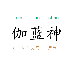 伽蓝神