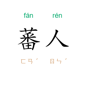 蕃人