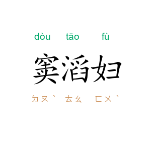 窦滔妇