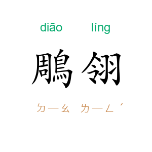鵰翎