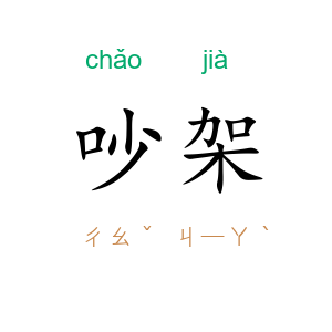 吵架