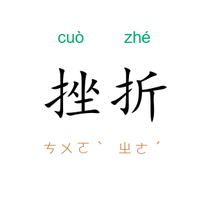 挫折