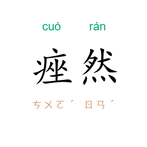 痤然