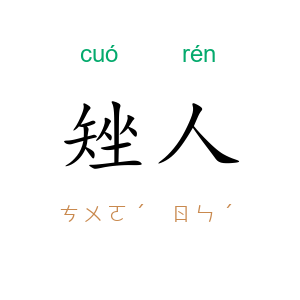 矬人