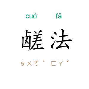 鹾法