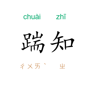 踹知