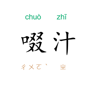 啜汁