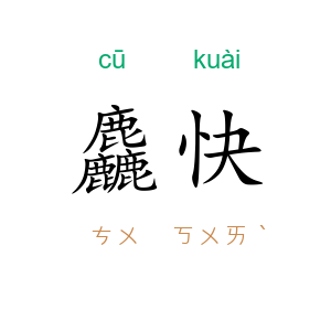 麤快