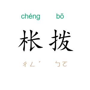 枨拨