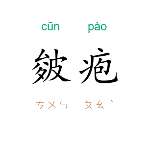 皴疱