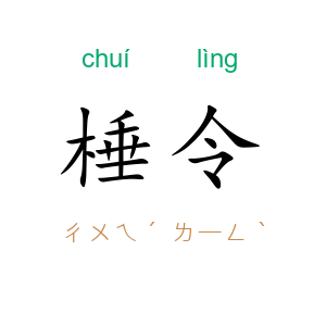 棰令