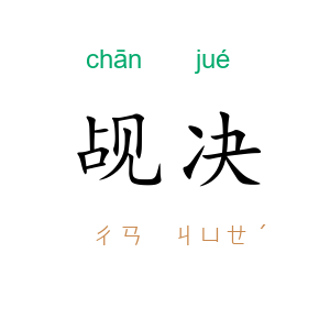 觇决