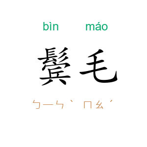 鬓毛