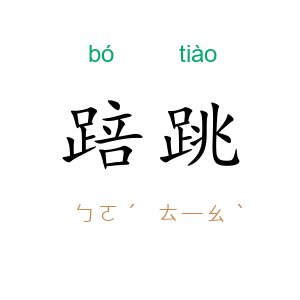 踣跳