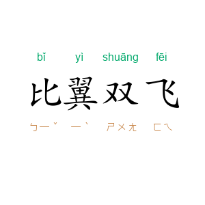 比翼双飞