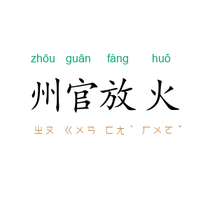 州官放火