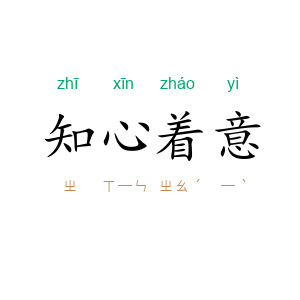 知心着意