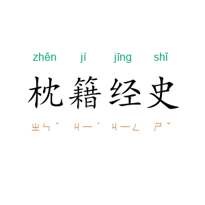 枕籍经史