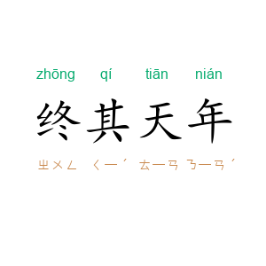 终其天年