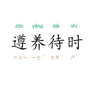 遵养待时